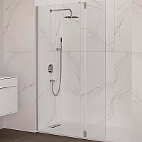 Душевая стенка RGW Z-070 30 352207003-11 профиль Хром стекло прозрачное