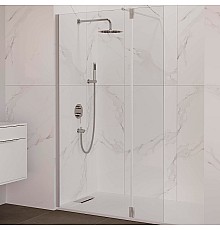 Душевая стенка RGW Z-070 30 352207003-11 профиль Хром стекло прозрачное