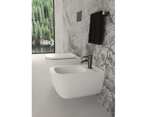 Унитаз Alice Wunder 45000109 подвесной Белый матовый без сиденья