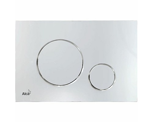 Инсталляция Alcaplast AM101/1120-4:1 RU M671-0001 для унитаза с клавишей смыва Хром глянцевый