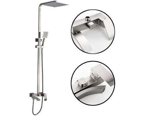 Душевая система ALMAes ECO GK-0328 Сатин