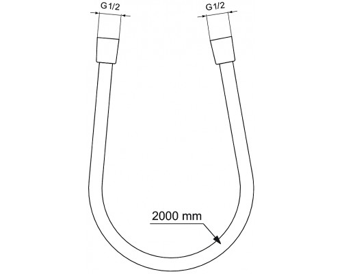 Душевой шланг Ideal Standard Ideal Flex Хром