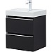 Тумба под раковину Aquanet Вега 50 329594 подвесная Черная