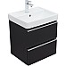 Тумба под раковину Aquanet Вега 50 329594 подвесная Черная