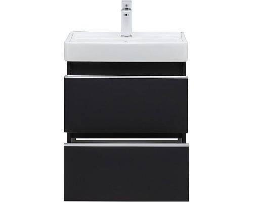 Тумба под раковину Aquanet Вега 50 329594 подвесная Черная
