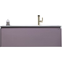 Тумба с раковиной Orans BC-4060-1200R 120 40601200R подвесная Лиловая матовая