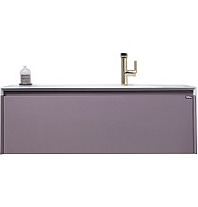 Тумба с раковиной Orans BC-4060-1200R 120 40601200R подвесная Лиловая матовая