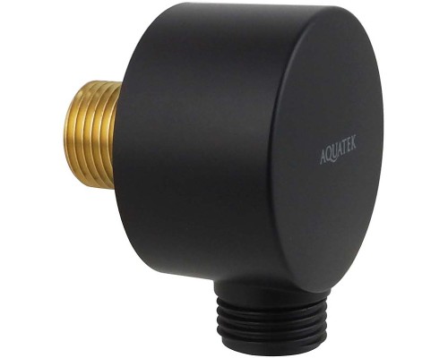 Душевая система Aquatek Вега AQ1076MB Черная матовая