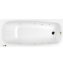 Акриловая ванна Whitecross Layla 170x75 с гидромассажем