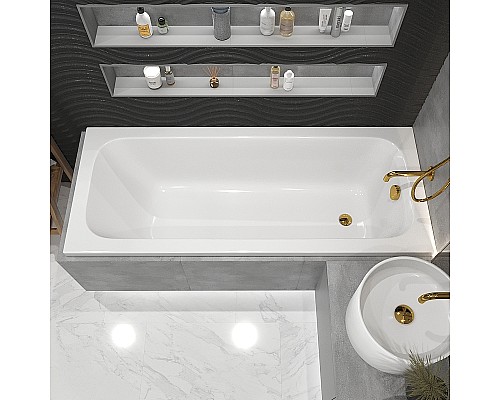 Акриловая ванна Whitecross Vibe 180x75 0105.180075.100 без гидромассажа Акриловая ванна Whitecross Vibe 180x75 0105.180075.100 без гидромассажа