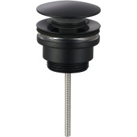 Донный клапан AQUAme click-clack Черный матовый