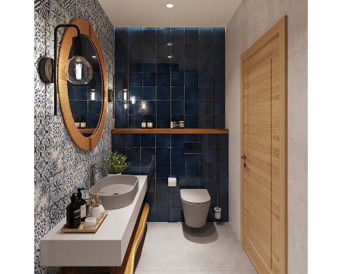 Комплект унитаза с инсталляцией Aqueduto Ovo AQDS024 с сиденьем Микролифт и клавишей смыва Хром