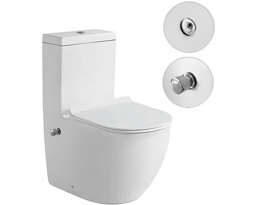 Унитаз биде SantiLine SL-5011SM-BD с бачком и сиденьем Микролифт