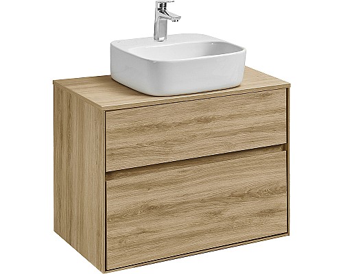 Тумба под раковину Aquaton Либерти 75 1A279501LYC70 подвесная Дуб эльвезия