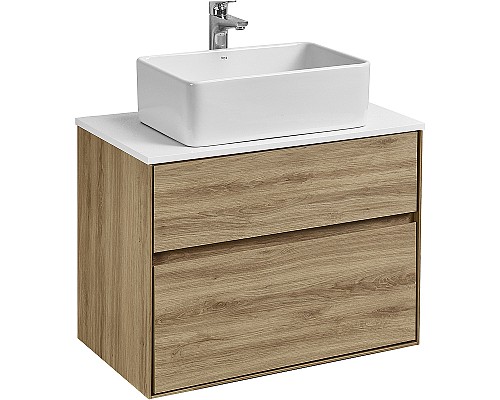 Тумба под раковину Aquaton Либерти 75 1A279501LYC70 подвесная Дуб эльвезия