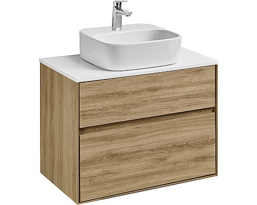 Тумба под раковину Aquaton Либерти 75 1A279501LYC70 подвесная Дуб эльвезия