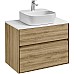 Тумба под раковину Aquaton Либерти 75 1A279501LYC70 подвесная Дуб эльвезия