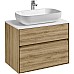 Тумба под раковину Aquaton Либерти 75 1A279501LYC70 подвесная Дуб эльвезия