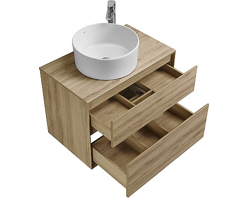 Тумба под раковину Aquaton Либерти 75 1A279501LYC70 подвесная Дуб эльвезия