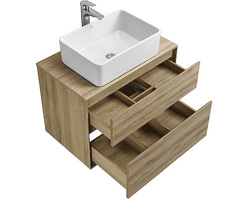 Тумба под раковину Aquaton Либерти 75 1A279501LYC70 подвесная Дуб эльвезия