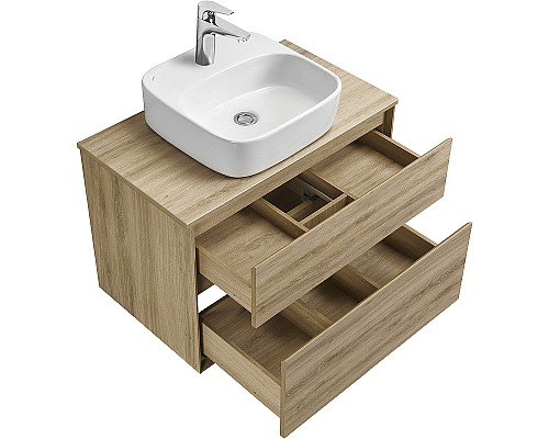 Тумба под раковину Aquaton Либерти 75 1A279501LYC70 подвесная Дуб эльвезия