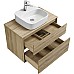 Тумба под раковину Aquaton Либерти 75 1A279501LYC70 подвесная Дуб эльвезия