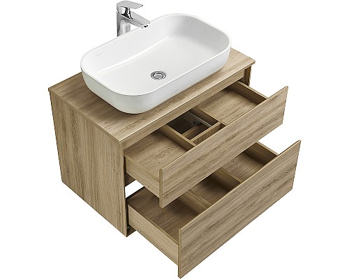 Тумба под раковину Aquaton Либерти 75 1A279501LYC70 подвесная Дуб эльвезия