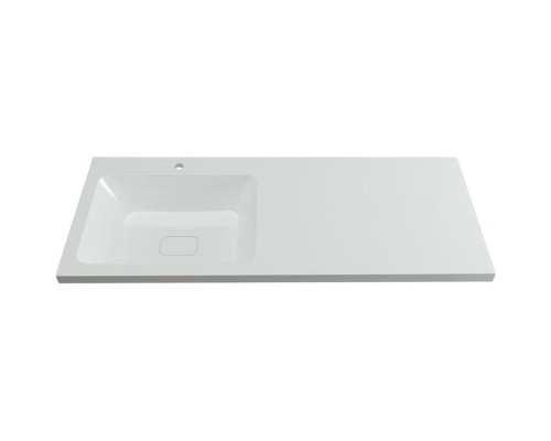 Тумба с раковиной Orange Sistema 110 L ST-110TUW+RAL Белая глянцевая