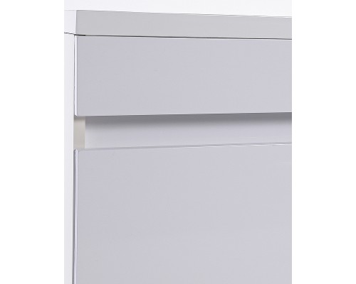 Тумба с раковиной Orange Sistema 110 L ST-110TUW+RAL Белая глянцевая