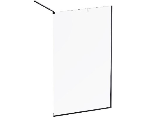 Душевая перегородка AM.PM Func 120 W84WI-120-F1-BTE профиль Черный стекло прозрачное