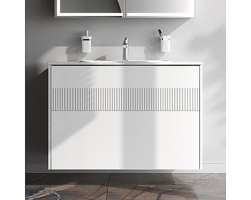 Тумба под раковину AM.PM Func 100 M8FFUX1002WM подвесная Белая матовая