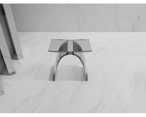 Стульчик для ванной Abber Kristall AT1739Perle Прозрачный