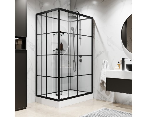 Душевая кабина Niagara Standart 100x80 R без гидромассажа