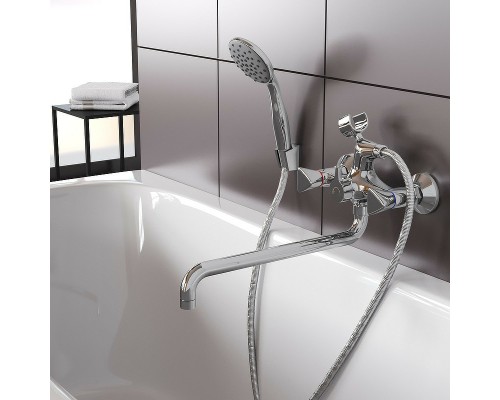 Смеситель для ванны Aringa Арно AR02024CH универсальный Хром
