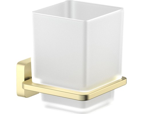 Стакан для зубных щеток Schein Klimt 9231BG Золото матовое