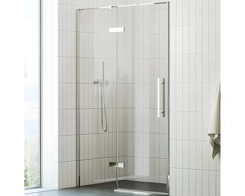 Душевая дверь Ravak Cool COSD2-110 X0VVDCA00Z1 профиль Хром стекло Transparent