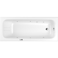 Акриловая ванна Whitecross Vibe 170x70 с гидромассажем