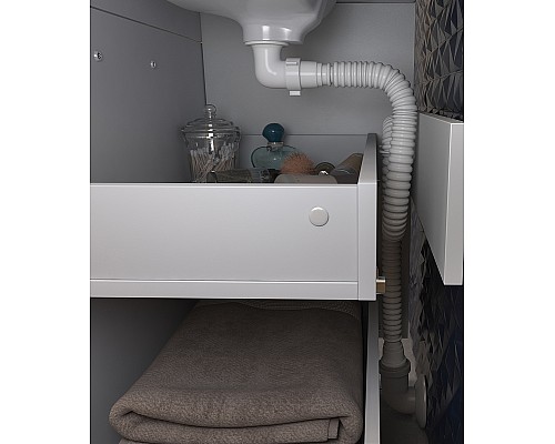 Тумба под раковину Vigo Plaza 70 tn.PLA.FOS.70.2Y Белая