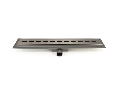 Душевой лоток Esbano Meta 70 M-RAIN-70GM с решеткой Оружейная сталь