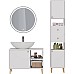 Тумба под раковину Dreja Luno 80 99.2002 Белый глянец