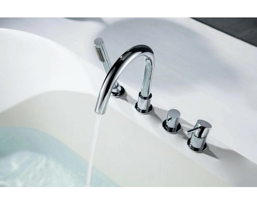 Смеситель на борт ванны Aquatek Европа Хром