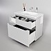 Тумба под раковину Style Line Марелла 90 Люкс Plus СС-00002417 Белый глянец антискрейтч