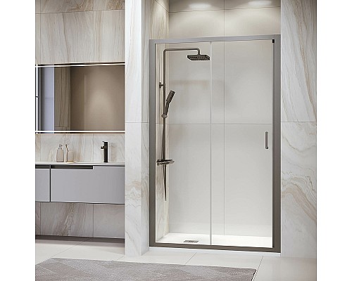 Душевая дверь RGW Passage PA-14Gr 170 41081417-110 профиль Серый стекло прозрачное