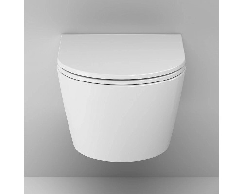 Комплект унитаза с инсталляцией AM.PM Func FlashClean с сиденьем Микролифт и Черной матовой клавишей смыва