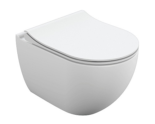 Комплект унитаза Cersanit Brasko Smart CO DPL EO slim LP с инсталляцией Link Pro 64916 с сиденьем Микролифт