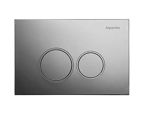 Клавиша смыва Aquanika Basic R-type 01.02.19 Хром Клавиша смыва Aquanika Basic R-type 01.02.19 Хром