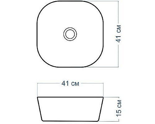 Раковина-чаша Maretti Florenza 41 FL13NS27-844 Белая
