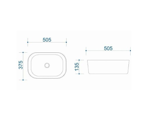Раковина-чаша Maretti Florenza 51 FL13NS45-844 Белая
