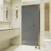 Душевая дверь Maybah Glass MGD-812-3 900x1980 на монопетле Золото стекло графитовое