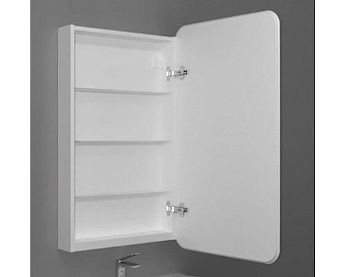 Зеркальный шкаф Raval Morelle 60 Mrl.03.60/A/RL с подсветкой Антрацит